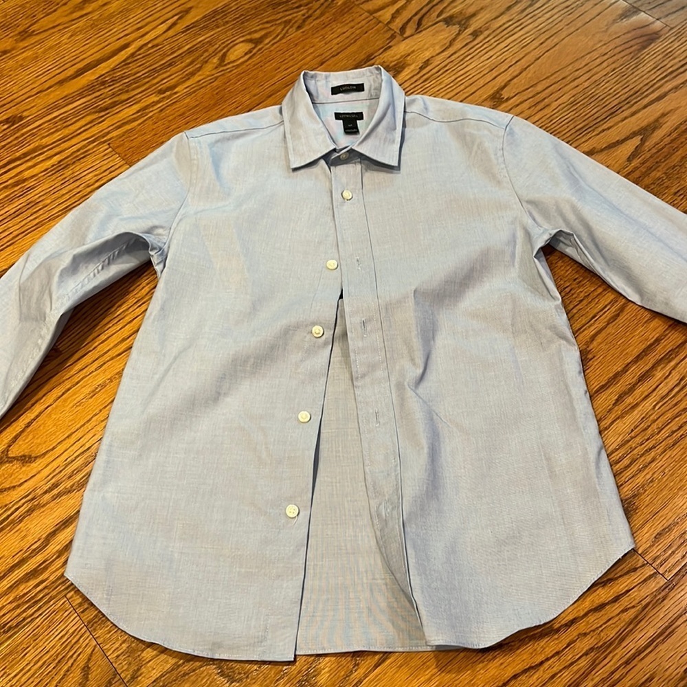 Re-Imagined by J Crew Boy’s Ludlow Crewcuts Button Down Size 10